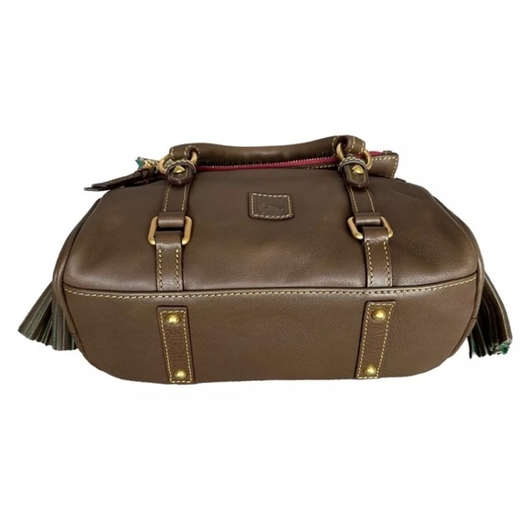 Dooney & Bourke Leather Satchel - Picture 9 of 10